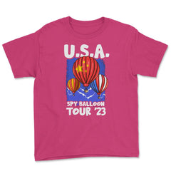 Spy Balloon Tour 2023 February 4th, 2023,Spy Balloons Funny design - Heliconia