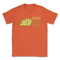 Bananas are My Spirit Fruit Funny Humor product Unisex T-Shirt