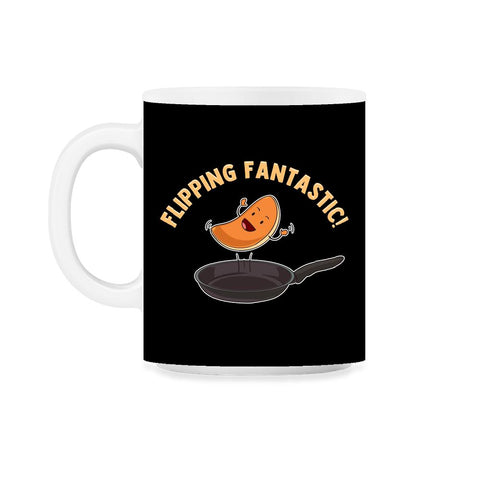 Flipping Fantastic! Hilarious Happy Kawaii Pancake print 11oz Mug