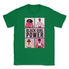 Black Girl Power Afro-American Woman Pride Design design Unisex - Green