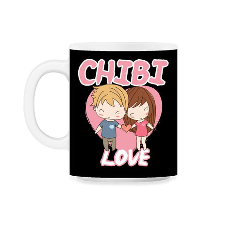 Chibi Love Anime Shirt Couple Humor 11oz Mug