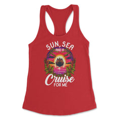 Sun, Sea, and a Cruise for Me Vacation Cruise Mode On product Women's - Red