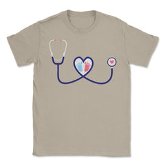 Funny Stethoscope NICU Nurse Labor And Delivery Nurse RN print Unisex - Cream