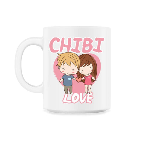 Chibi Love Anime Shirt Couple Humor 11oz Mug