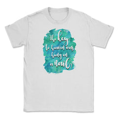 The key to heaven was hung on a nail Christian product Unisex T-Shirt - White