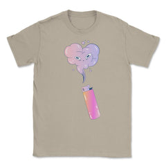 Smoke Heart Pastel Goth Kawaii Funny Anti-Valentines Day print Unisex