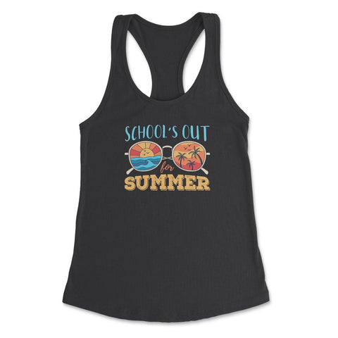 Funny School's Out for Summer Retro Vintage Playful design Women's