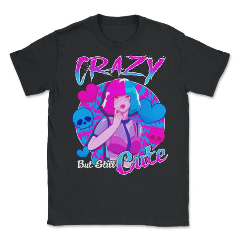 Anime Girl Crazy But Still Cute Pastel Goth Theme Gift print Unisex