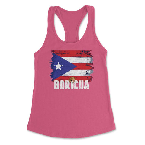 Puerto Rico Flag Boricua Theme Coqui Grunge Gift print Women's