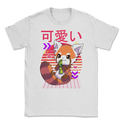 Red Panda Vaporwave Japanese Aesthetic Kawaii Red Panda graphic