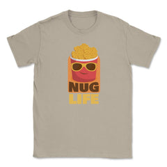 Nug Life Kawaii Chicken Nuggets Bucket Character Hilarious print - Cream