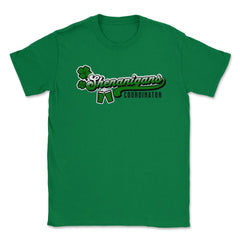 St. Patrick's Day Funny Shenanigans Coordinator product Unisex T-Shirt - Green