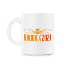 Cicada Brood X 2021 Reemergence Theme Minimalist product 11oz Mug