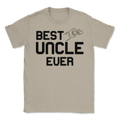 Funny Best Uncle Ever Fist Bump Niece Nephew Appreciation product - Cream