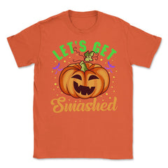 Halloween Costume Let’s Get Smashed Pumpkin for Him graphic Unisex