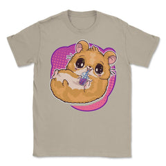 Boba Tea Bubble Tea Cute Kawaii Hamster Gift product Unisex T-Shirt - Cream