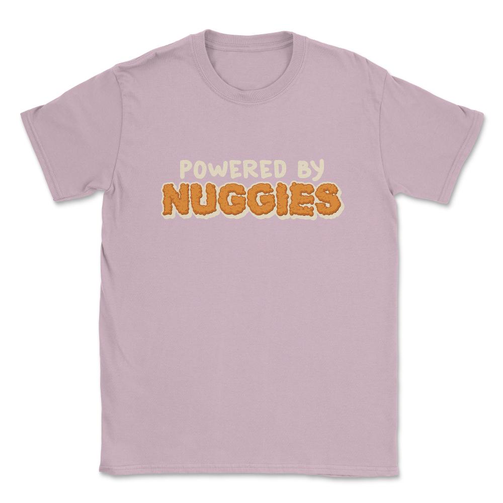 Power By Nuggies Comic Art Style Chicken Nugget Hilarious graphic