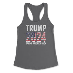 Donald Trump 2024 Take America Back Election 47th President print - Dark Grey