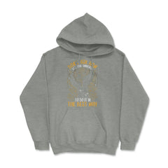 Celestial Art Let the Universe Do It In The Best Way graphic Hoodie - Grey Heather