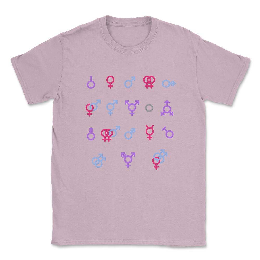 Gender Symbol Collection Set LGBTQ Pride Design product Unisex T-Shirt