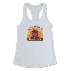 Funny School's Out for Summer Retro Vintage Beach product Women's
