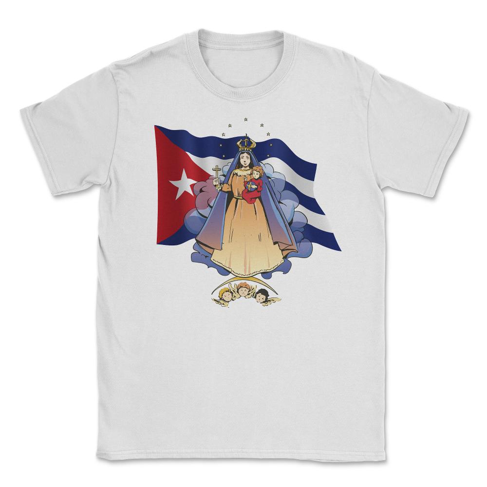 Virgen de la Caridad del Cobre Patrona de Cuba & Cuban Flag design