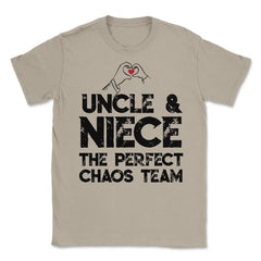 Funny Uncle And Niece The Perfect Chaos Team Humor product Unisex - Cream