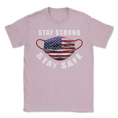 Stay Strong Stay Safe US Flag Mask Solidarity Awareness Gift print