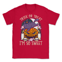 Halloween Trick or Treat I’m So Sweet Cute Cat Costume print Unisex