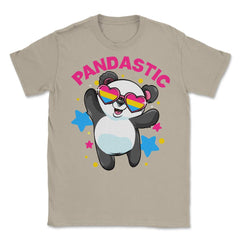 Pandastic Pansexual Pride Flag Rainbow Kawaii Panda print Unisex - Cream
