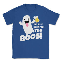 I'm just here for the boos! Cute Ghost Halloween product Unisex - Royal Blue