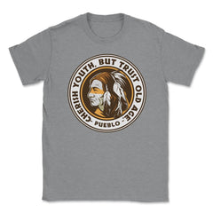 Chieftain Native American Tribal Chief Native Americans product - Grey Heather