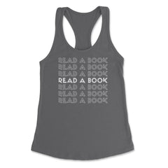 Funny Read A Book Librarian Bookworm Reading Lover print Women's - Dark Grey