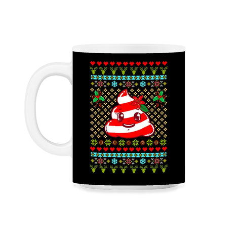 Poop Ugly Christmas Sweater Funny Humor 11oz Mug