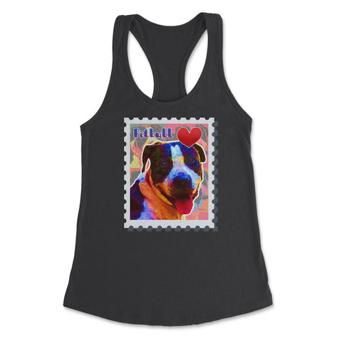 Pitbull Love Stamp product Tee Gifts graphic design Tee Gift Women's