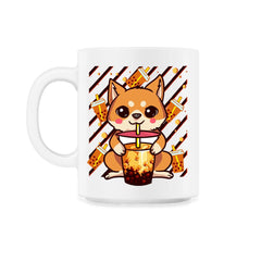 Boba Tea Bubble Tea Cute Kawaii Shiba Inu Gift print 11oz Mug