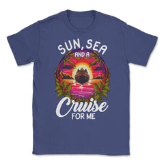 Sun, Sea, and a Cruise for Me Vacation Cruise Mode On product Unisex - Purple