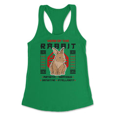 Chinese Year of Rabbit 2023 Chinese Aesthetic graphic Women's - Kelly Green