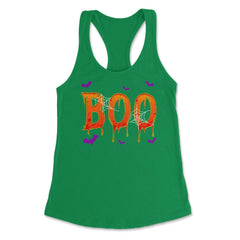 Boo Bees Halloween Ghost Bees Characters Funny Women's Racerback Tank