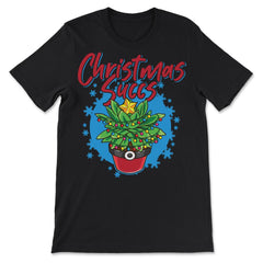 Christmas Succs Hilarious Xmas Succulents Pun product - Premium Unisex T-Shirt - Black