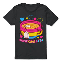 Pansexuali-Tea Funny Teacup LGBTQ+ Pansexual Pride print - Premium Youth Tee - Black