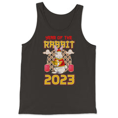 Chinese Year of Rabbit 2023 Chinese Aesthetic product - Tank Top - Black