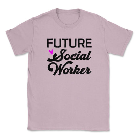 Future Social Worker Trendy Student Social Work Career product Unisex - Light Pink