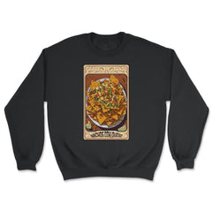 Nachos con Queso Tarot Card Mystical Magic design - Unisex Sweatshirt - Black