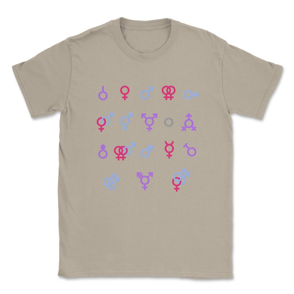 Gender Symbol Collection Set LGBTQ Pride Design product Unisex T-Shirt