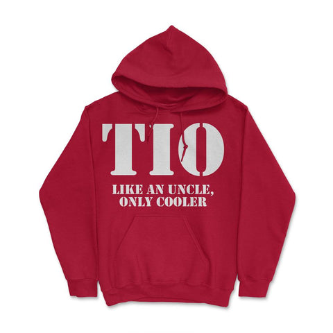 Funny Tio Definition Like An Uncle Only Cooler Appreciation design - Red