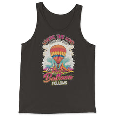 Where The Wind Takes Us Hot Air Balloon Adventure product - Tank Top - Black