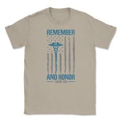 Remember And Honor Thank You Nurses Patriotic Tribute graphic Unisex