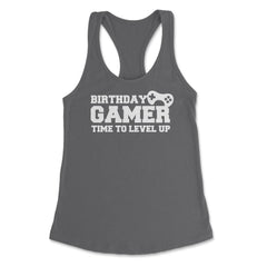 Funny Birthday Gamer Time To Level Up Gaming Lover Humor product - Dark Grey