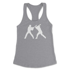 Funny Baseball Batter Player Sporty Baseball Lover Fans product - Grey Heather